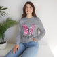 May Girl Butterfly Birthday Sweatshirt