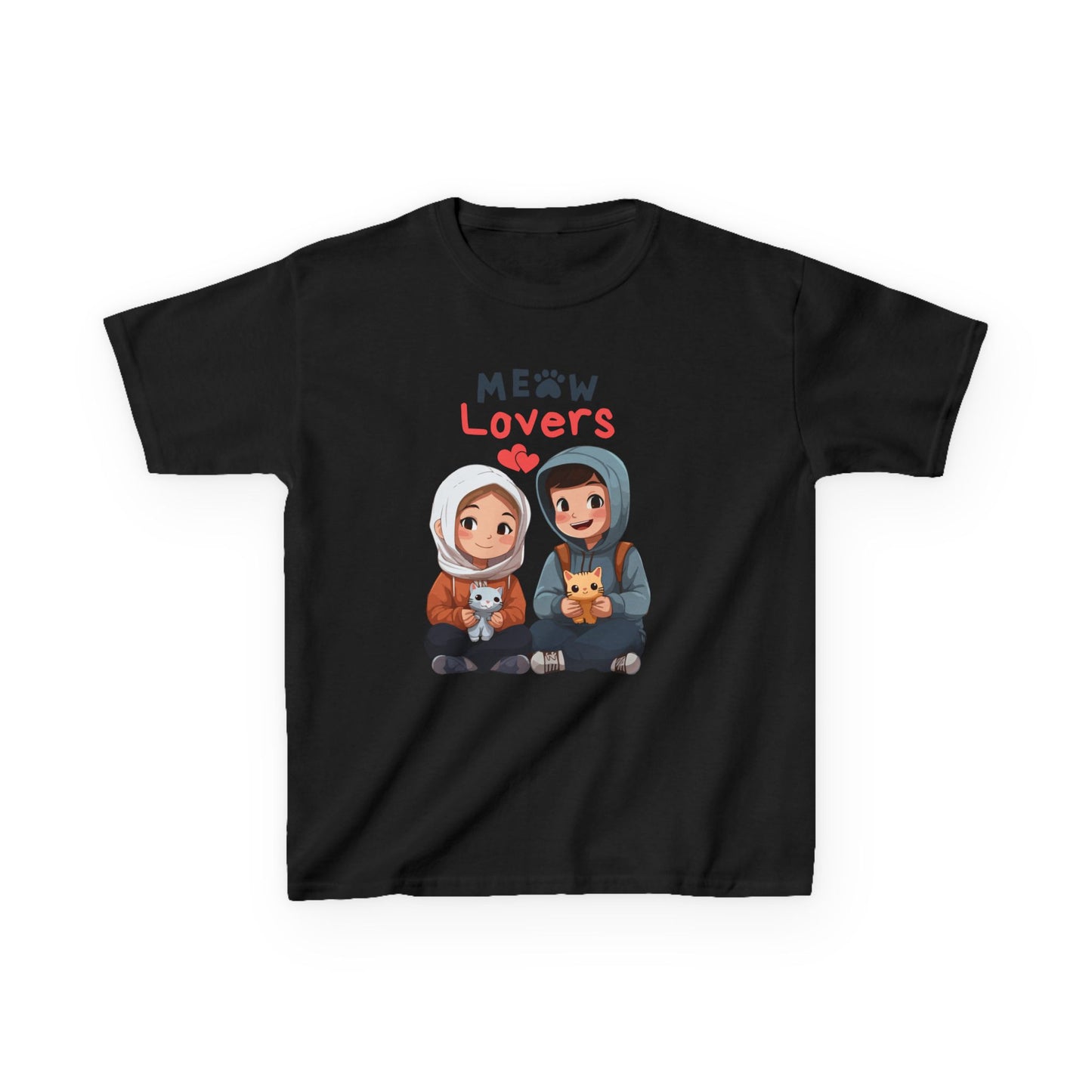 Kids Cat Lovers Tee
