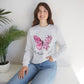 September Girl Butterfly Sweatshirt