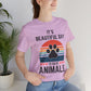 IT'S A BEAUTIFUL DAY TO SAVE ANIMAL-Bella Canvas