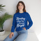 Reading Makes the Season Bright Christmas Unisex Sweatshirt