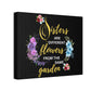 Sisters garden Canvas Art