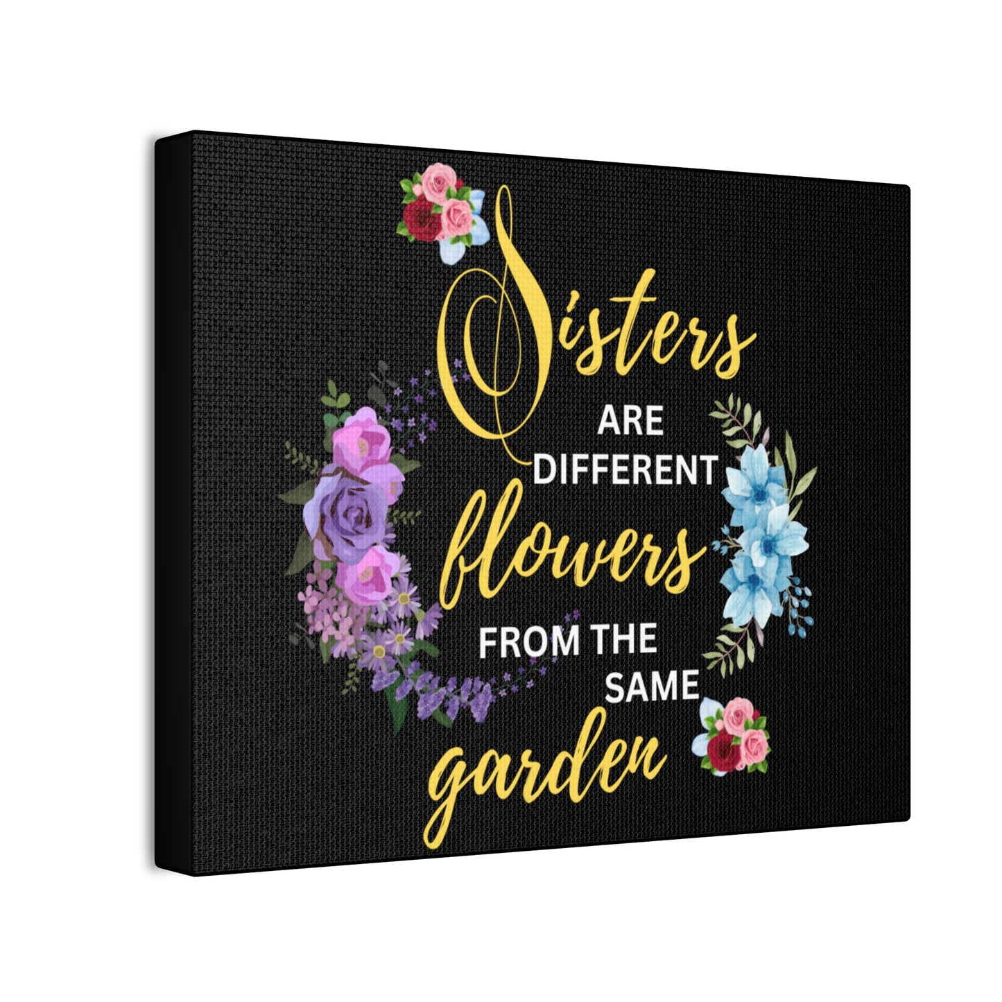 Sisters garden Canvas Art