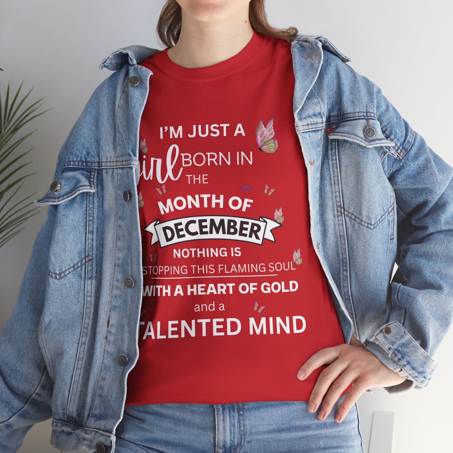 December heart of god Birthday Girl Tee