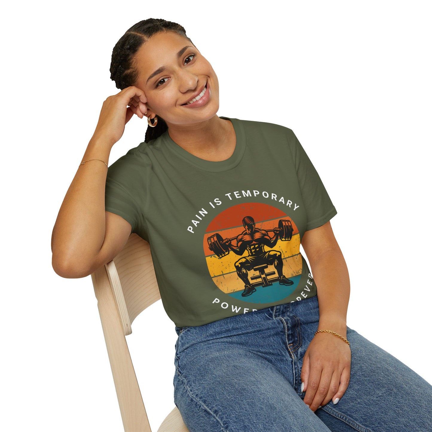 Pain is Temporary Unisex Cotton Tee