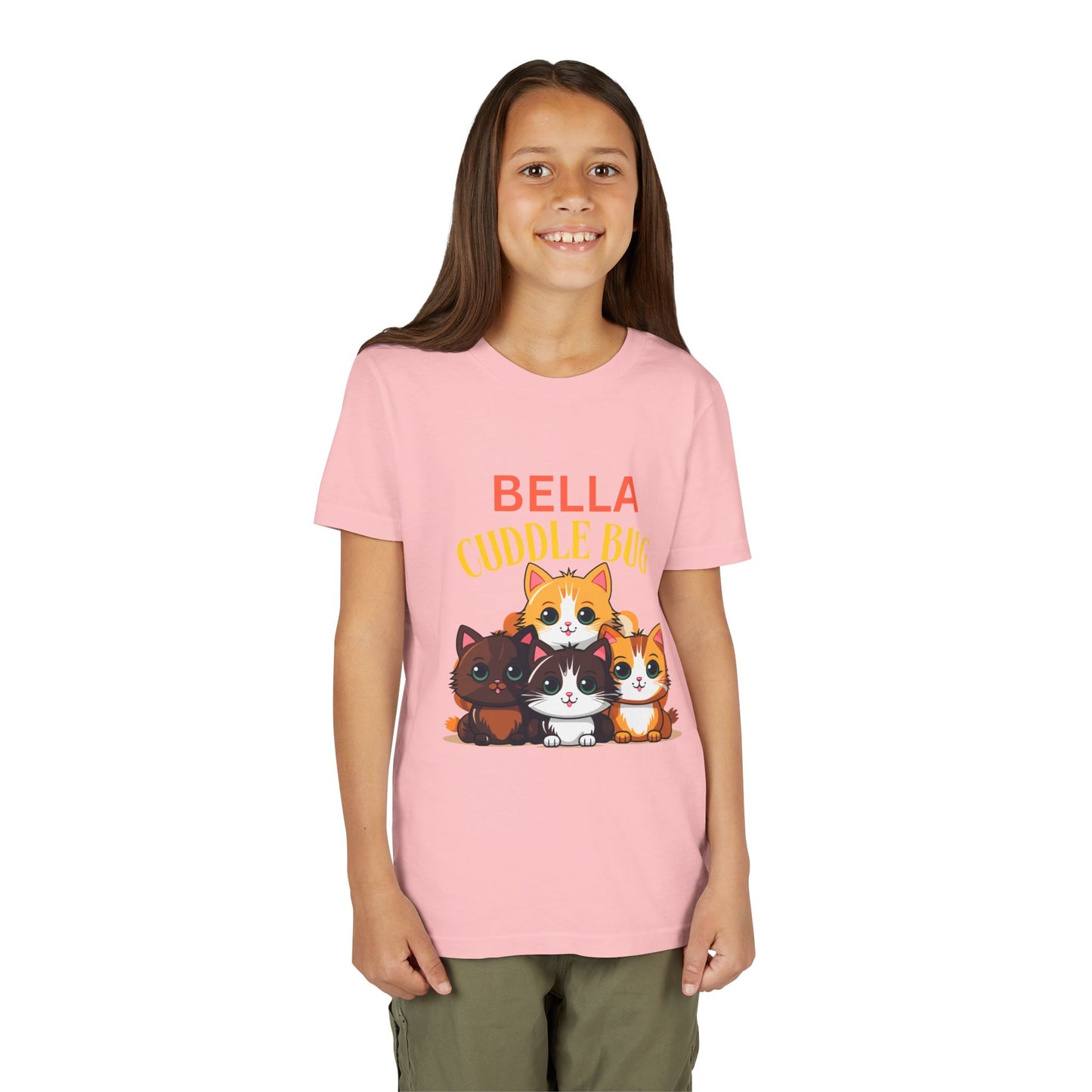 Cute Kitty Cuddle Bug Youth T-Shirt