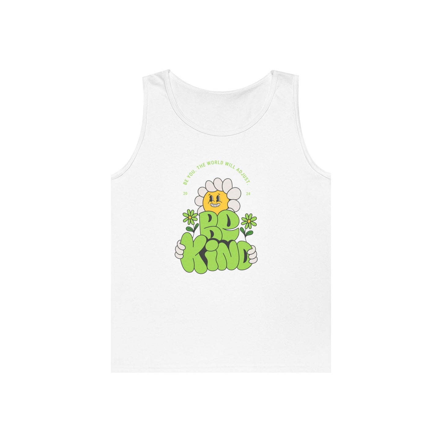 Unisex Be Kind Cotton Tank Top
