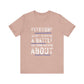 Unisex Jersey Short Sleeve Tee