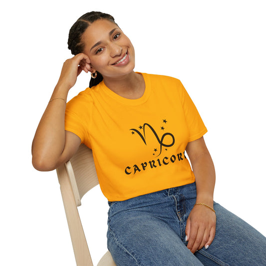 Capricorn Zodiac Unisex Soft style T-Shirt