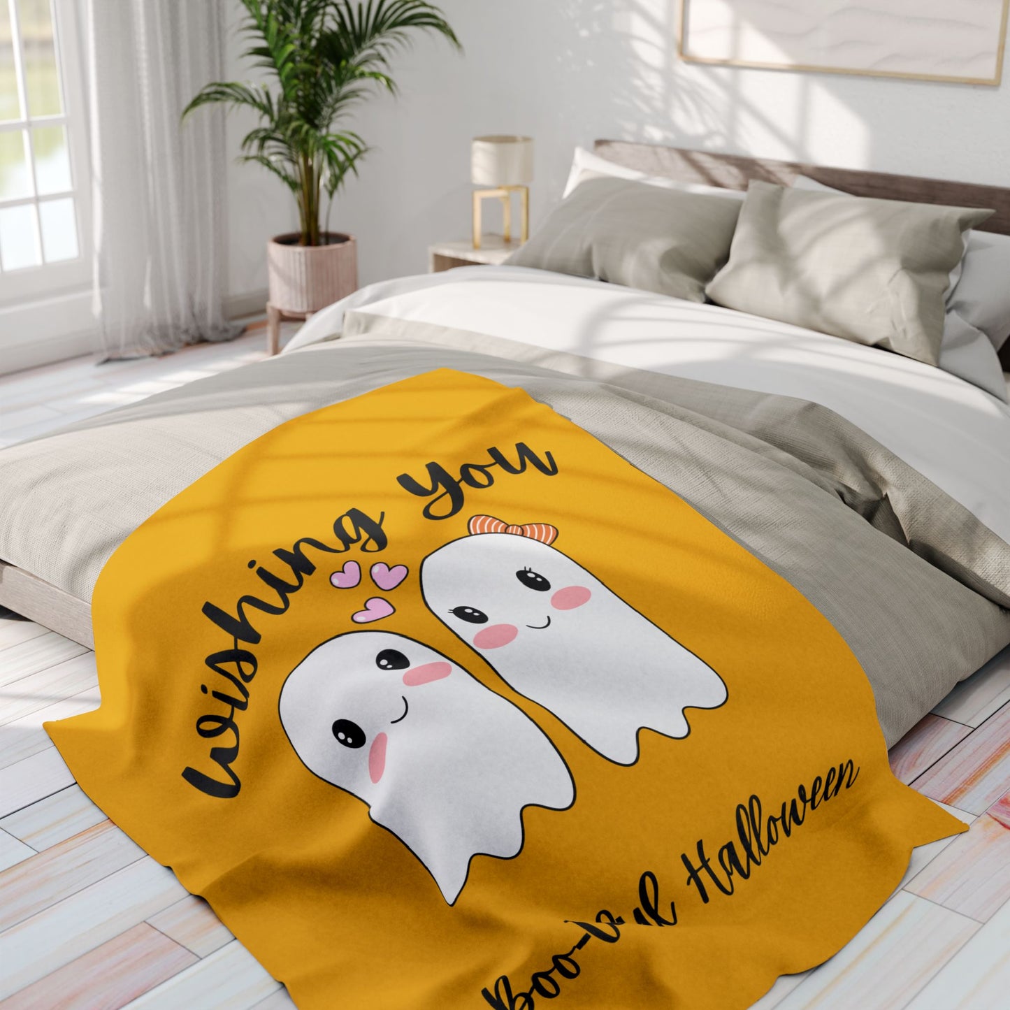 Bootiful Halloween Arctic Fleece Blanket