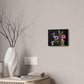 Colourful  Bird & Flower Canvas Art
