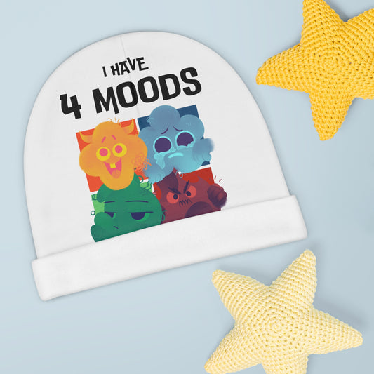 I have 4 moods  Baby Beanie