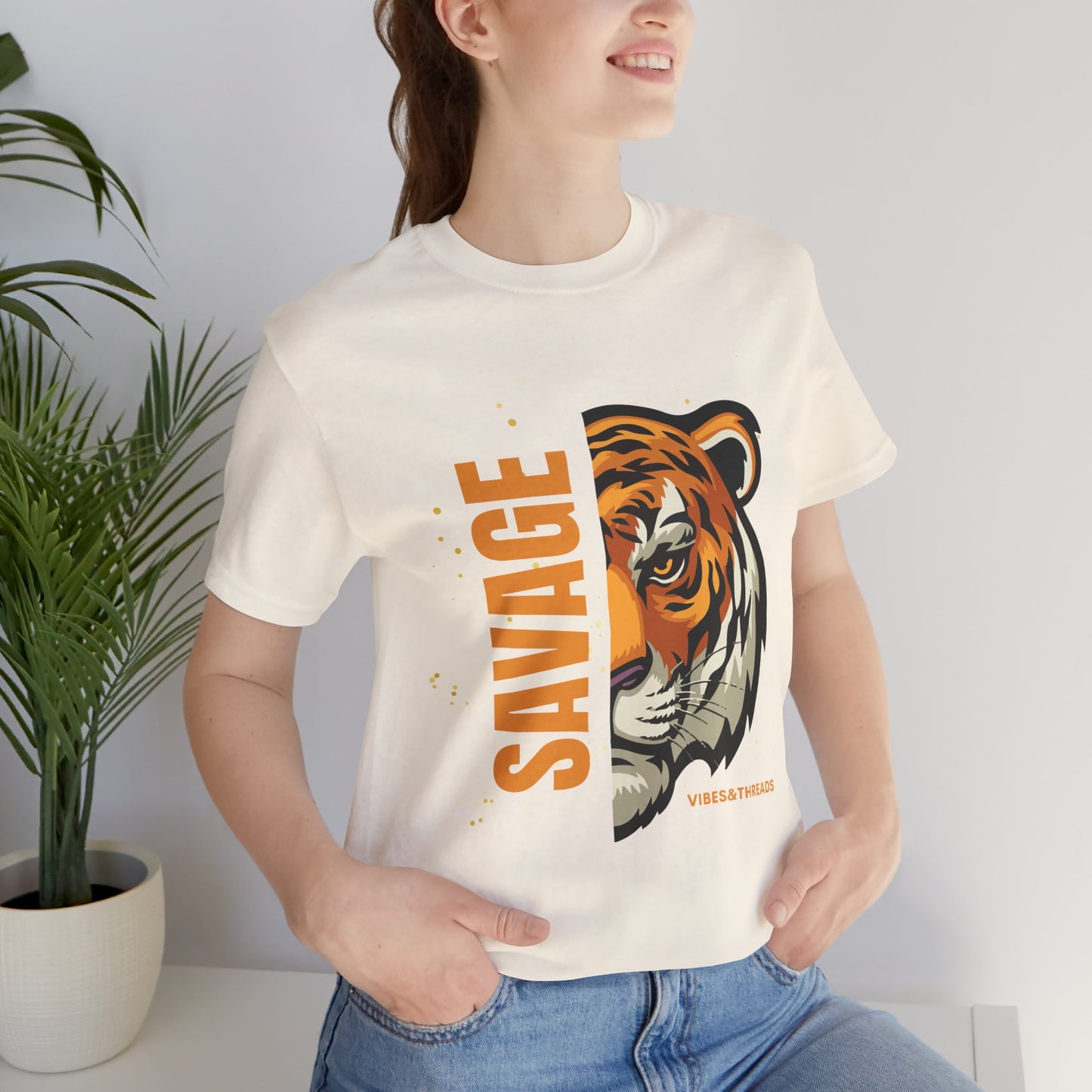 Savage Tiger Premium Unisex Tee