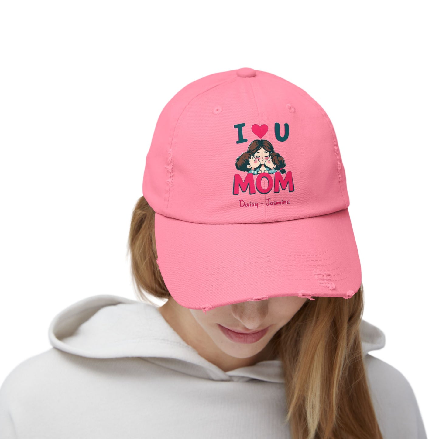 I love  MOM Distressed Cap
