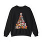 Meow tree Christmas Sweatshirt