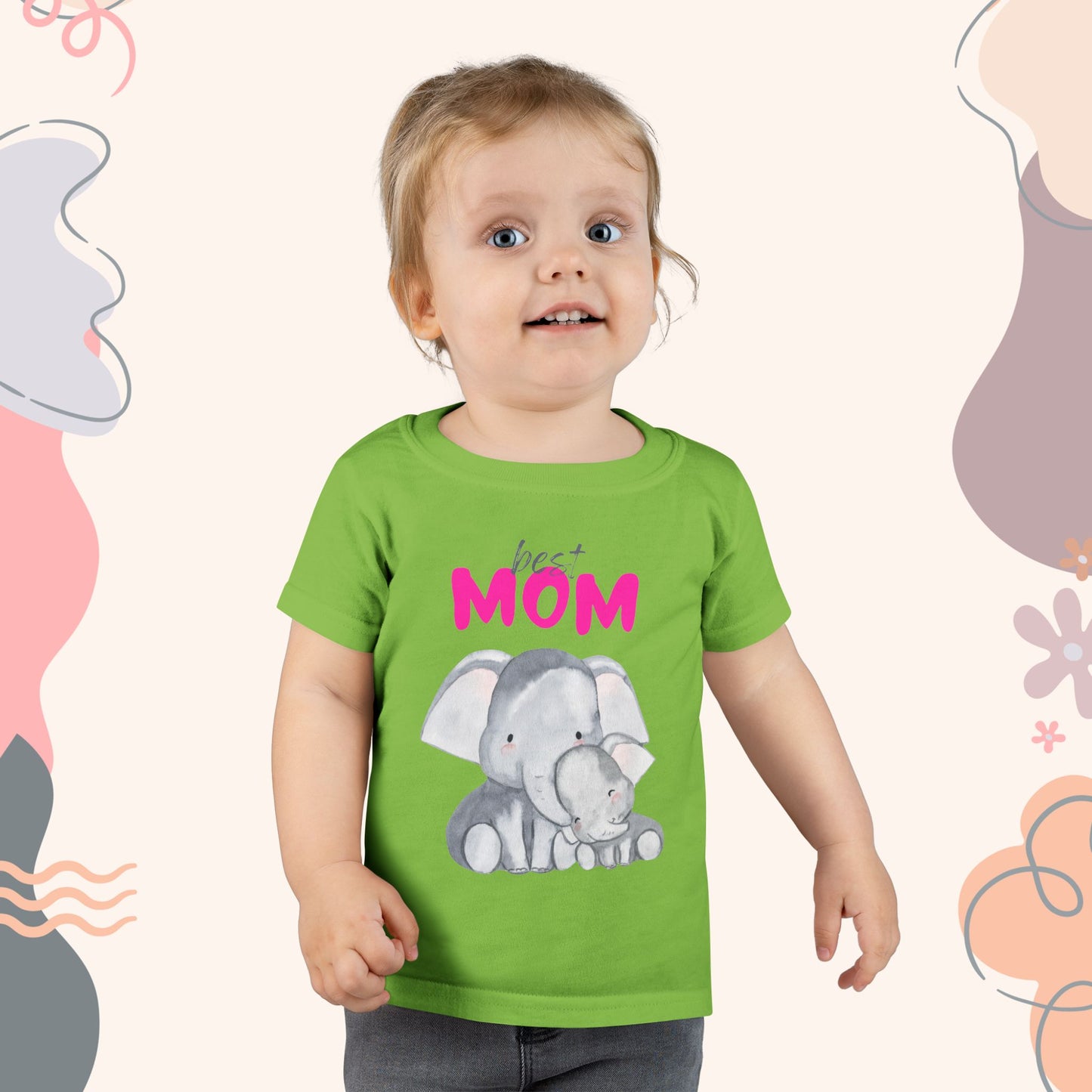 Mom Elephant Toddler T-shirt