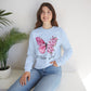 October Girl Butterfly Birthday  Sweatshirt