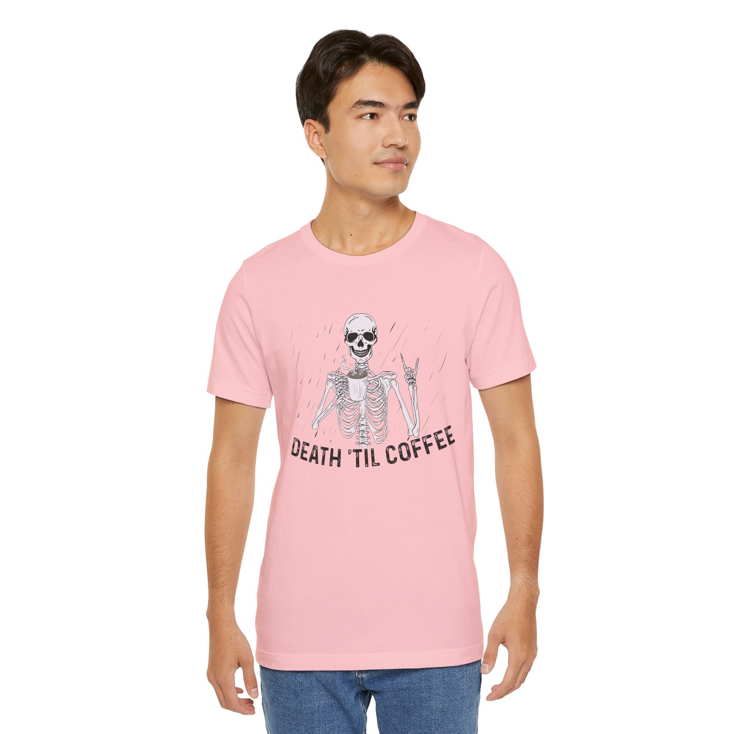 Death 'Til Coffee Premium Unisex T-shirt