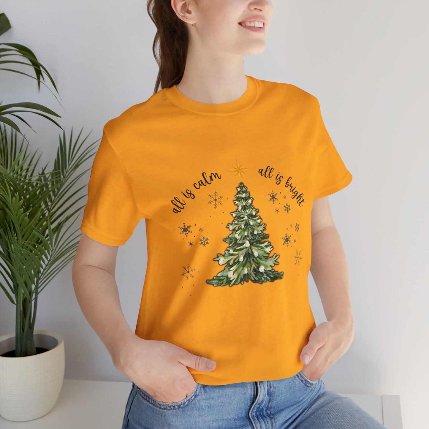 All is Calm Christmas Premium Unisex T-shirt