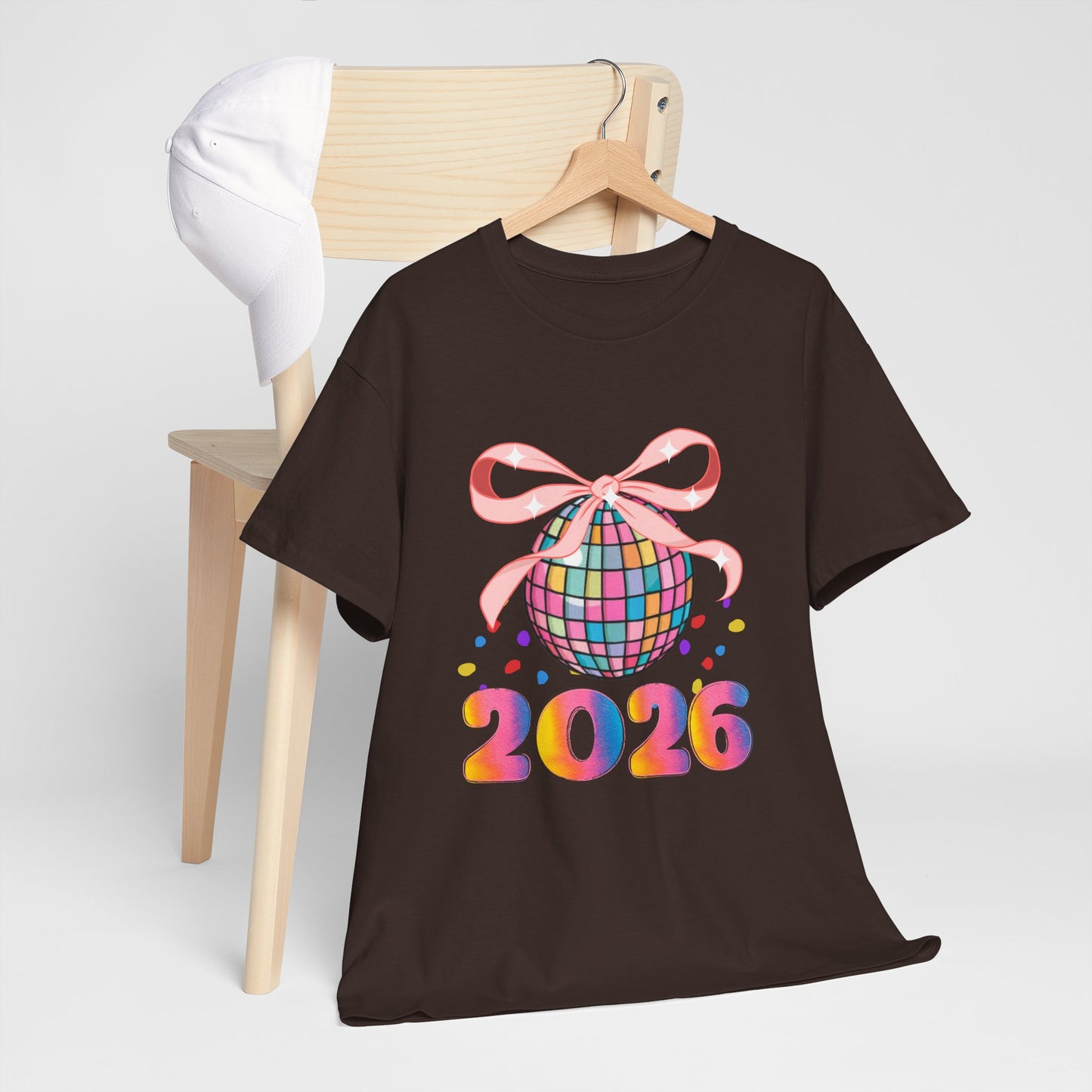 2026 Disco Ball COTTON UNISEX T-SHIRT