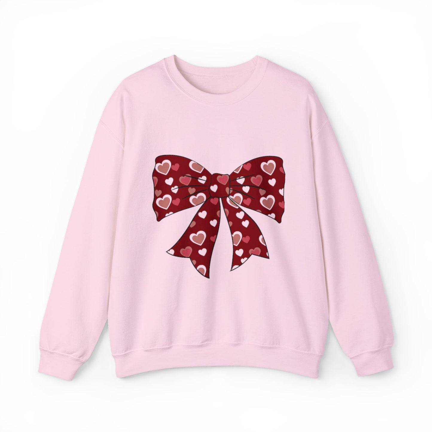 valentine Bow unisex Sweatshirt