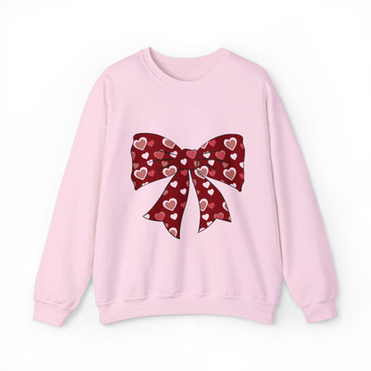 valentine Bow unisex Sweatshirt