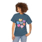 Candy Heart Valentine Cotton unisex t shirt