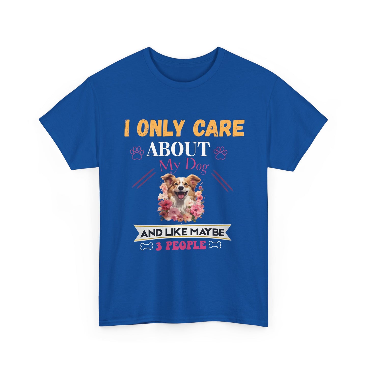 I ONLY CARE ABOUT Cotton Unisex T-shirt