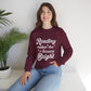 Reading Makes the Season Bright Christmas Unisex Sweatshirt