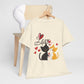 Cat Couple 'Love COTTON UNISEX  T-Shirt