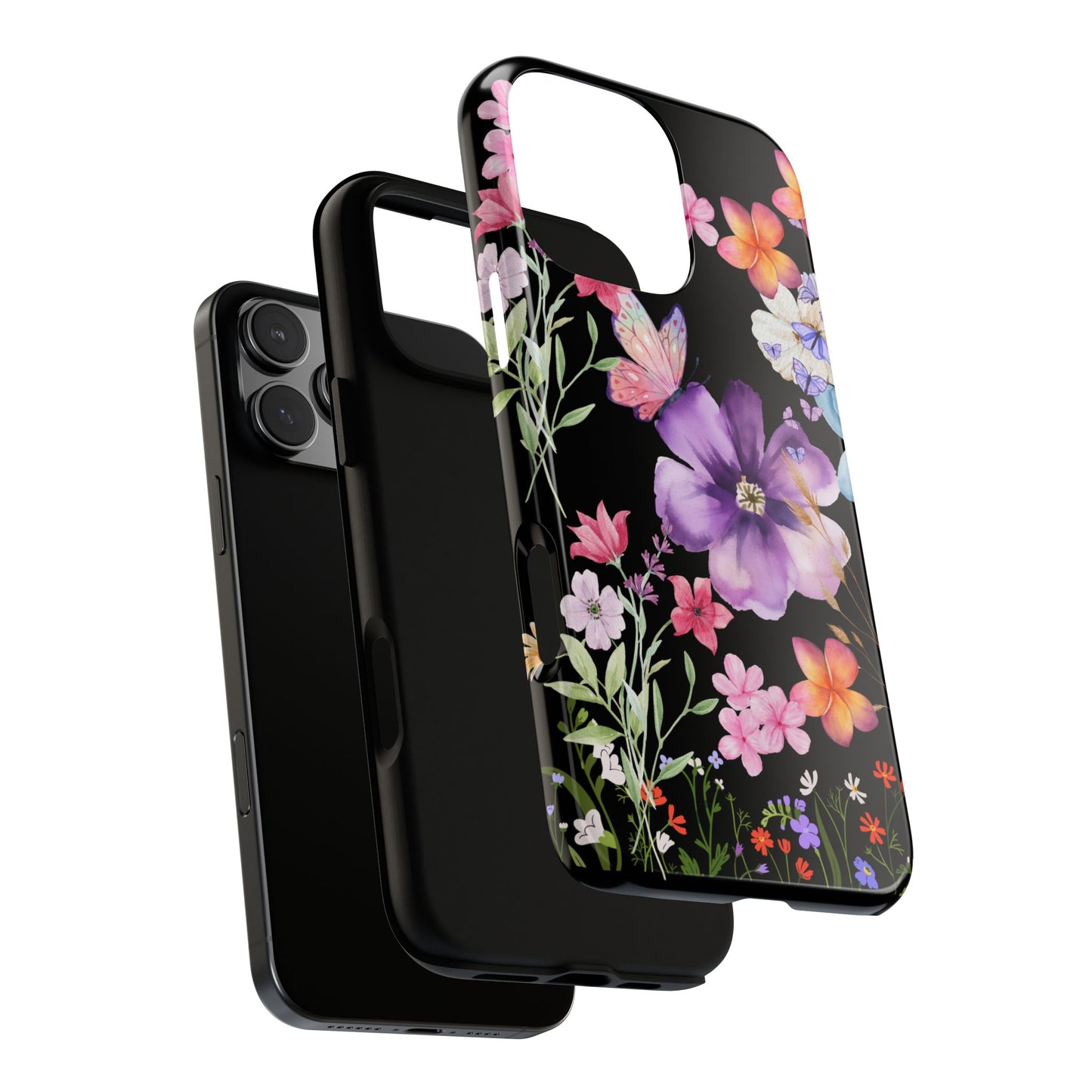 Floral butterfly Phone Case