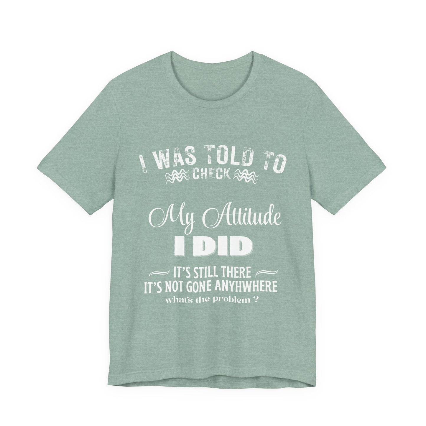 Unisex Jersey Short Sleeve Tee