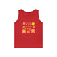 Unisex Floral Sunshine Tank Top