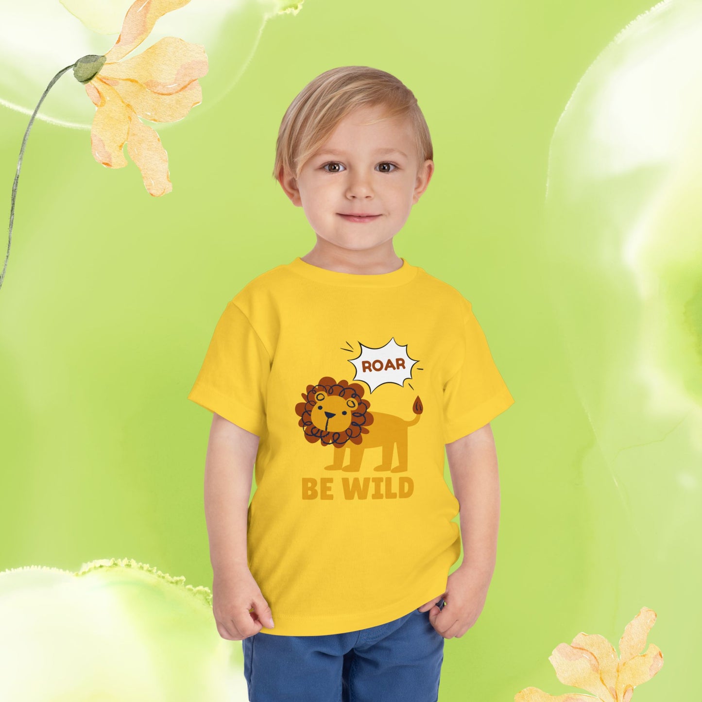 BE WILD Toddler Short Sleeve Tee