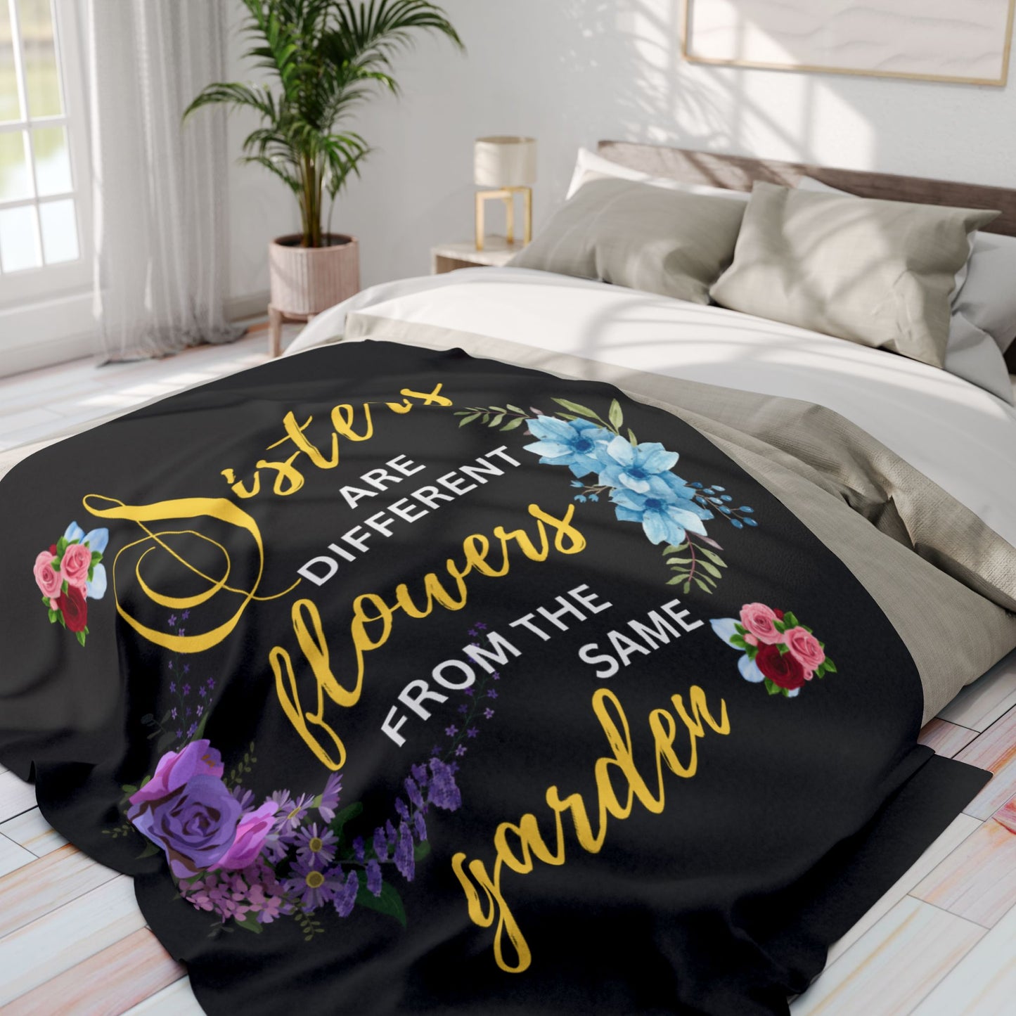 Sister garden Arctic Fleece Blanket