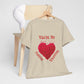 Forever valentine cotton unisex t shirt