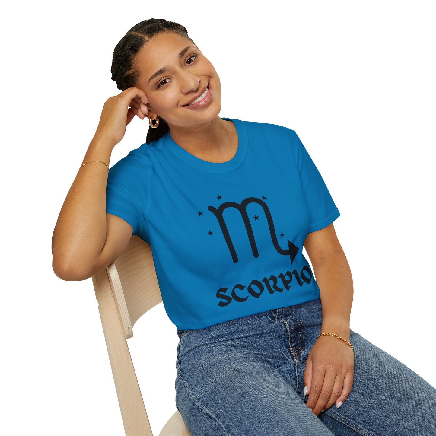 Scorpio Zodiac Black Soft Unisex T-shirt