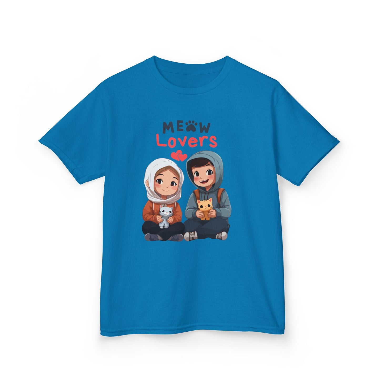 Kids Cat Lovers Tee