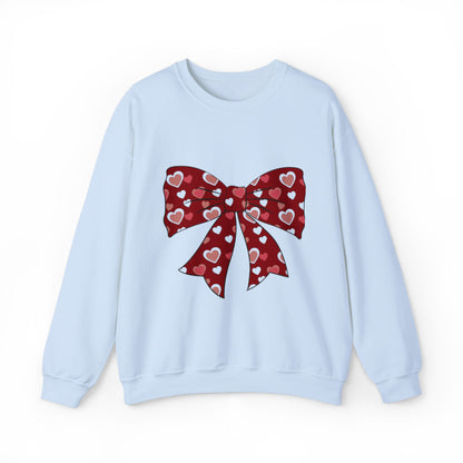 valentine Bow unisex Sweatshirt