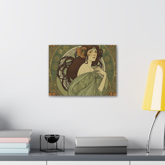 Lady Art Canvas Wall Art