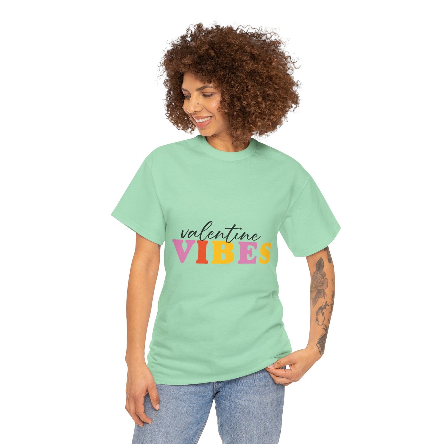 Valentine Vibes Cotton Unisex T-shirt