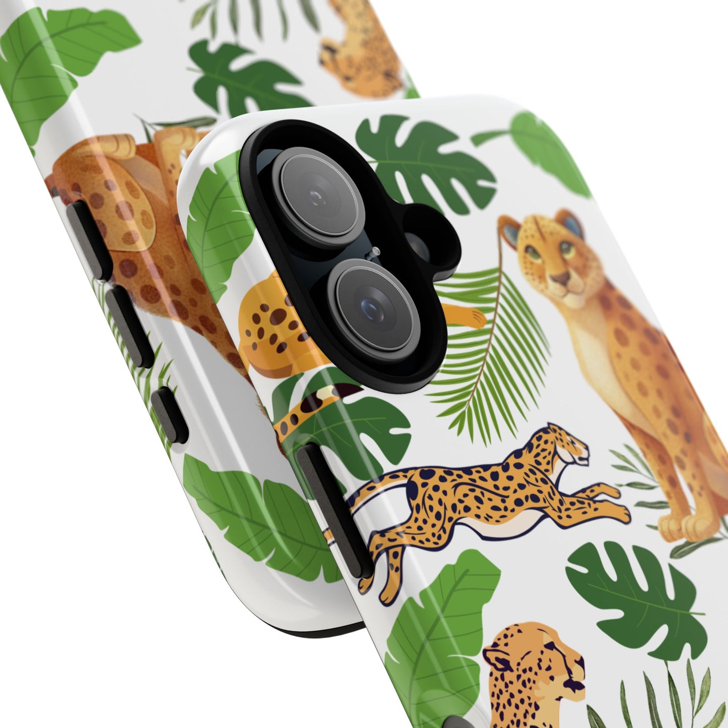 Cats in jungle Phone Case