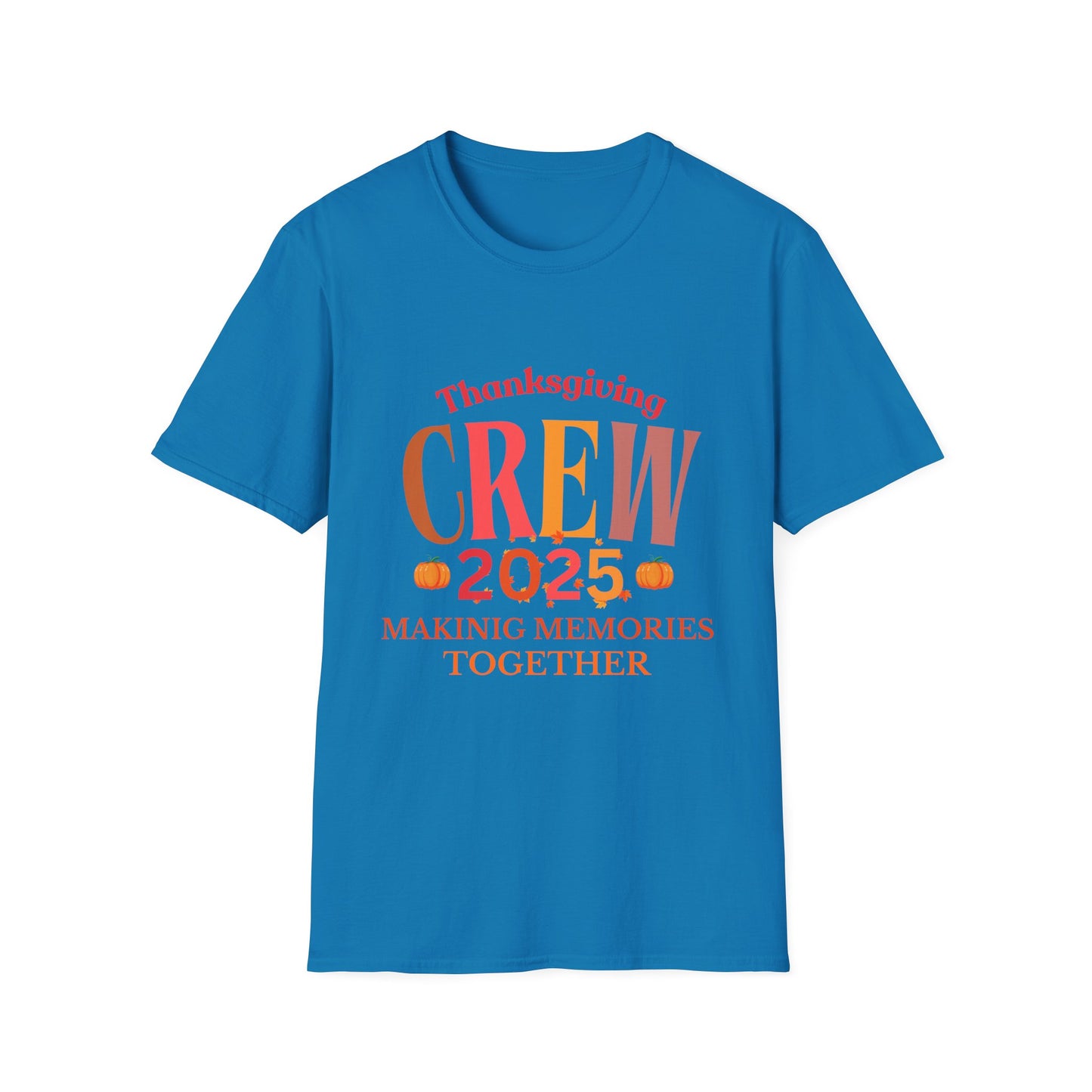 Thanksgiving Crew 2025 Soft Unisex T-shirt