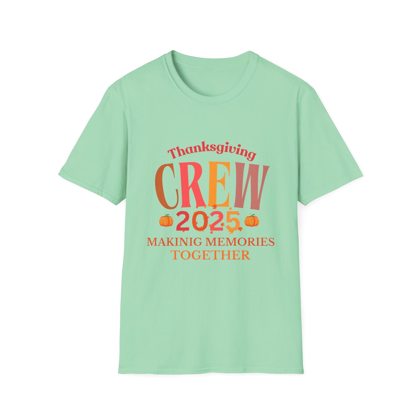 Thanksgiving Crew 2025 Soft Unisex T-shirt