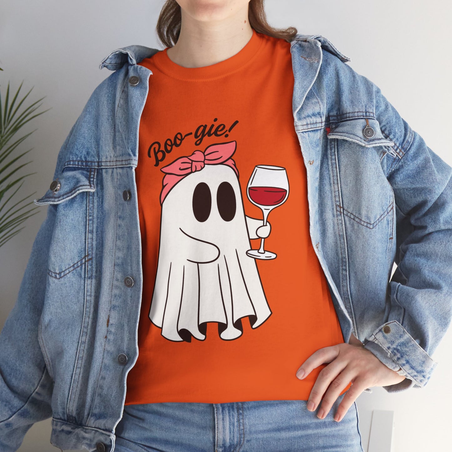 Boo-gie Ghost Unisex Cotton Tee