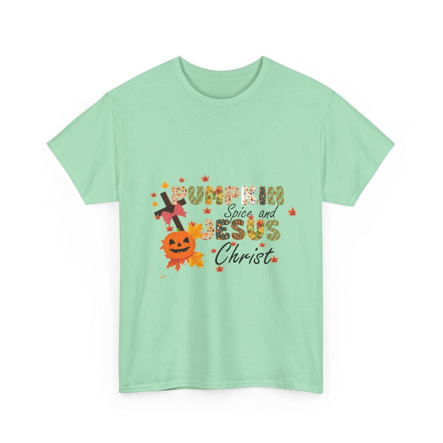 Pumpkin  Jesus  Cotton unisex T- shirt