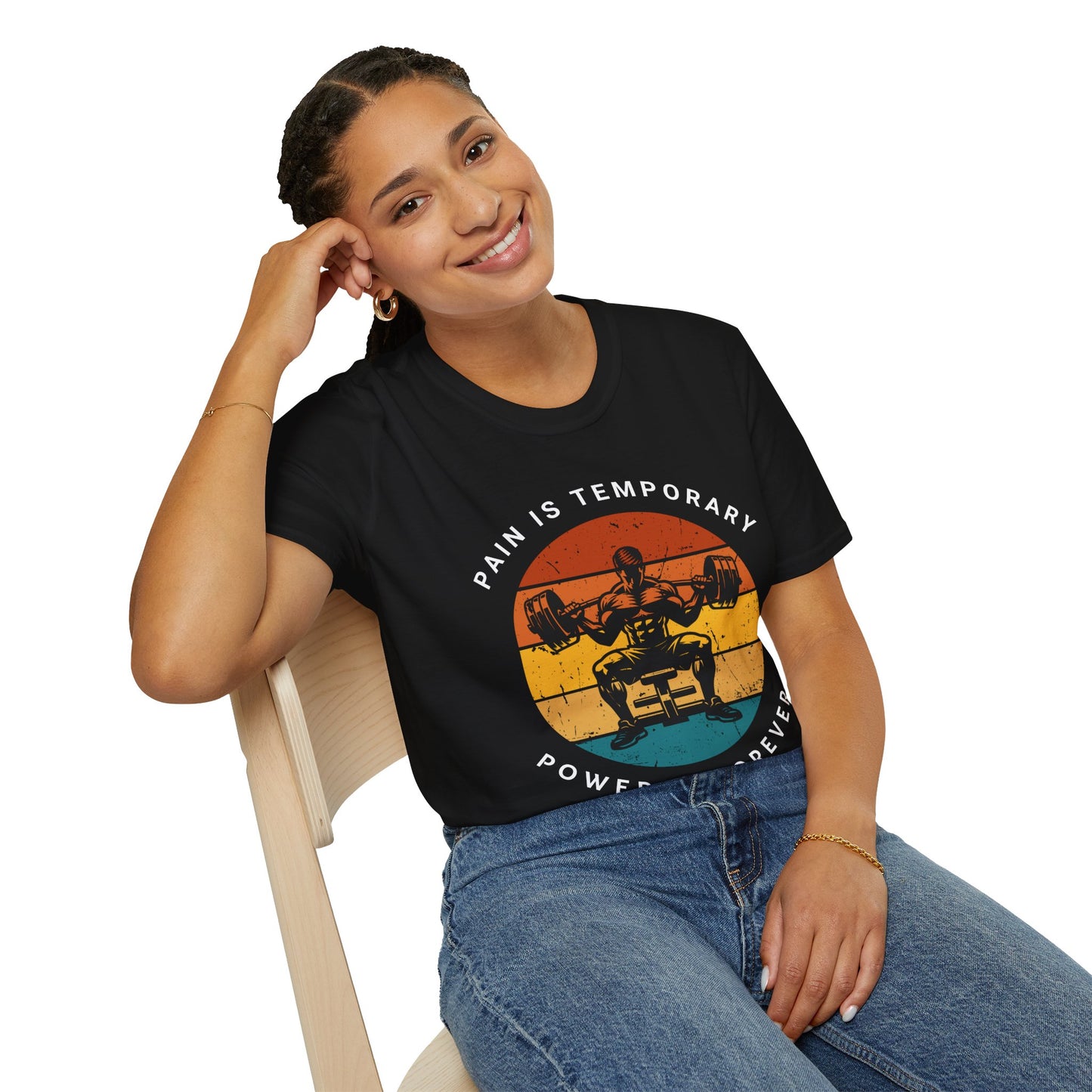 Pain is Temporary Unisex Cotton Tee