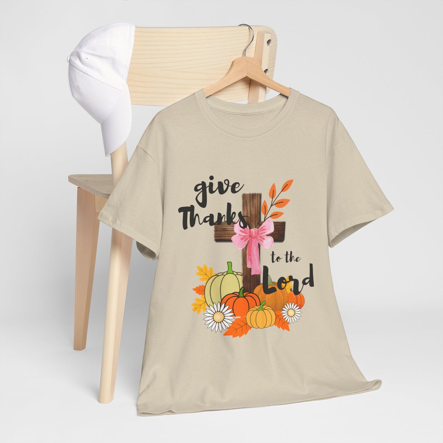 Thankful to the Lord Cotton unisex T-shirt