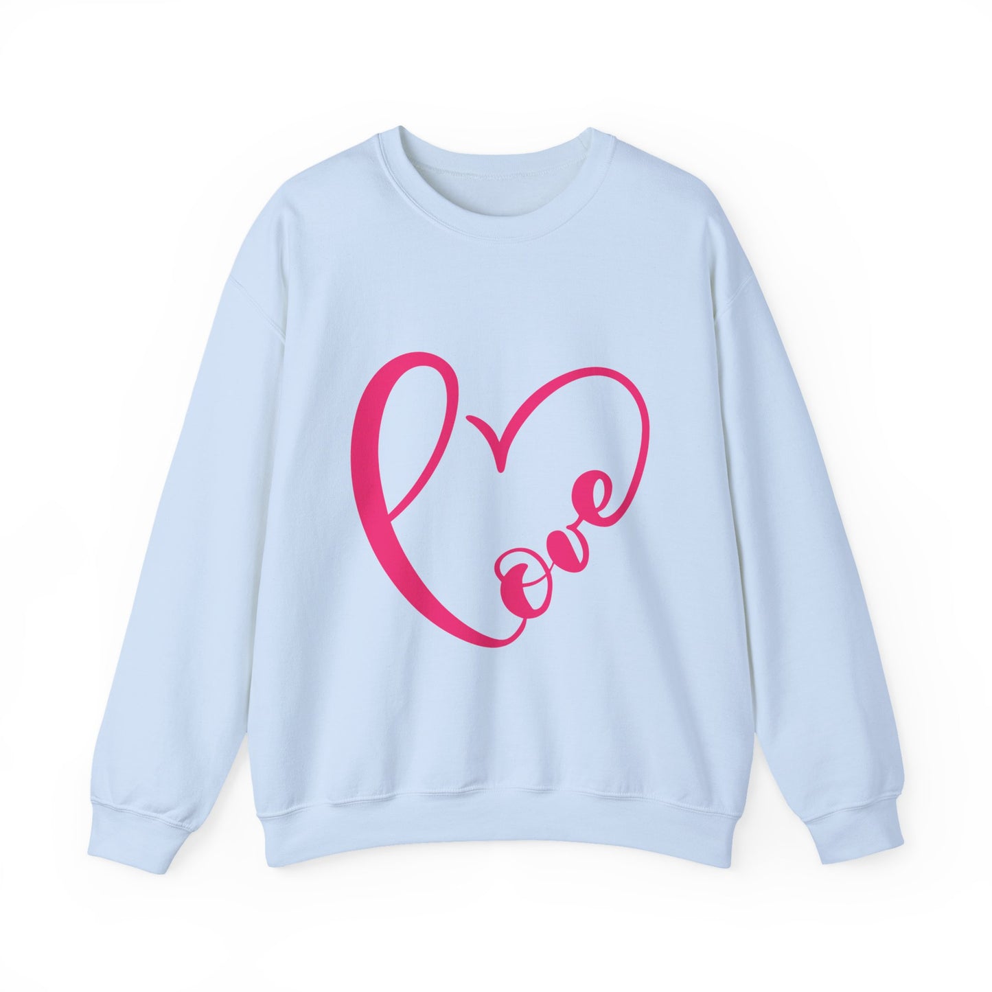 LOVE HEART UNISEX SWEATSHIRT