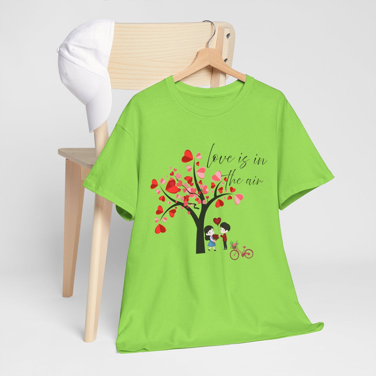 love is in the air cotton unisex t shirt